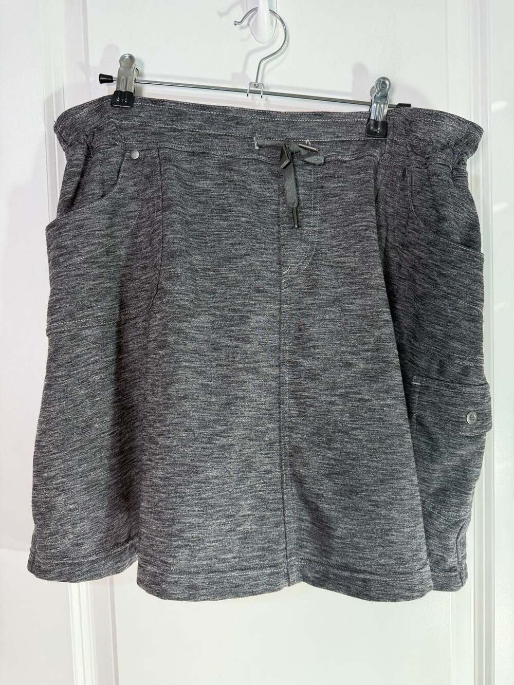 Kuhl Mova Cargo Skort Heather Gray Size L